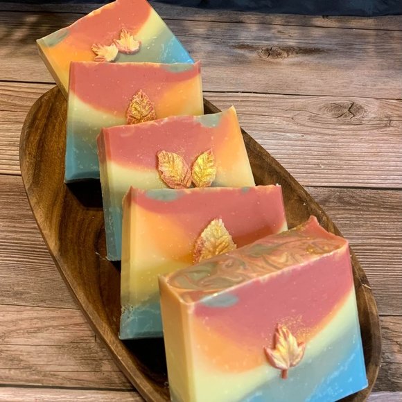 Hand Crafted Other - Hand Crafted Artisan Soap in Rich Colors Perfect for Thanksgiving and Beyond